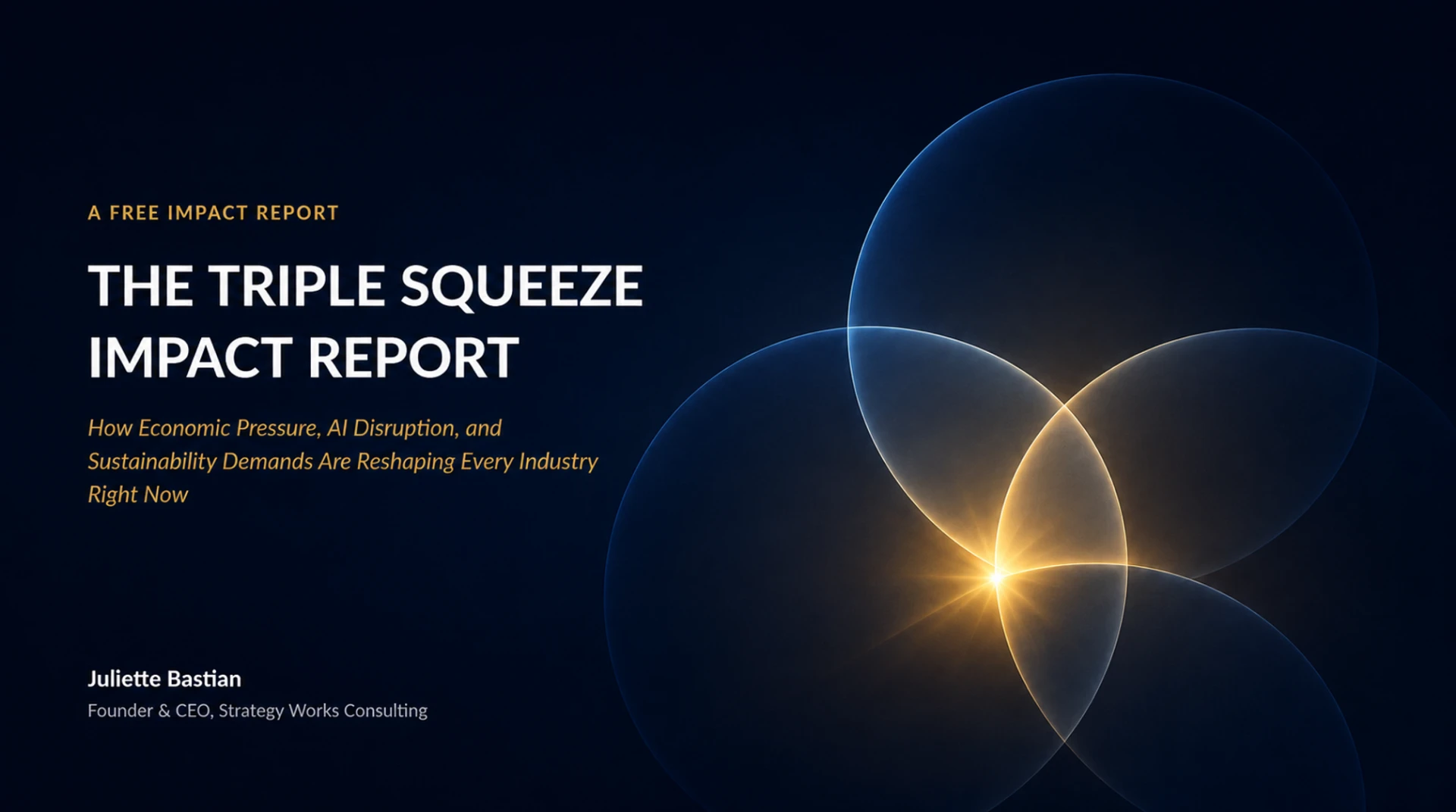 Cover of The Triple Squeeze Impact Report